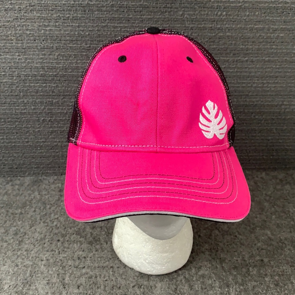My MayaKoba Trucker Hat Womens Adjustable Pink Black Snapback Cap by Cap America